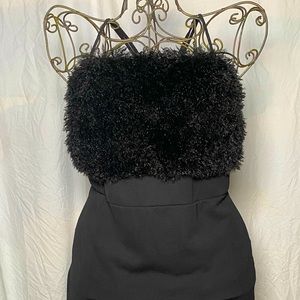 Large Black Spaghetti Strap Dress